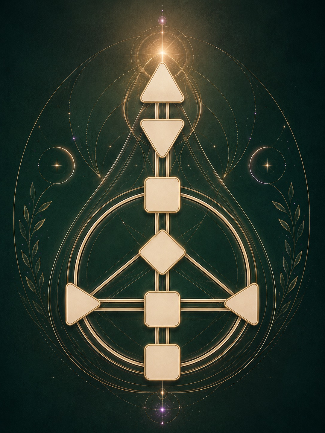 Graf Human Design — schemat energetyczny